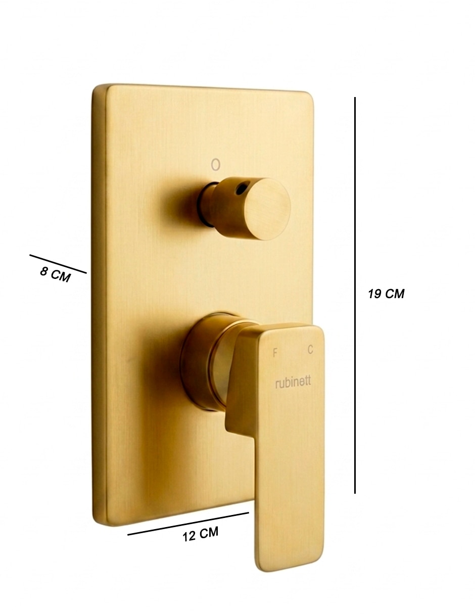 Monomando para baño Rubinett