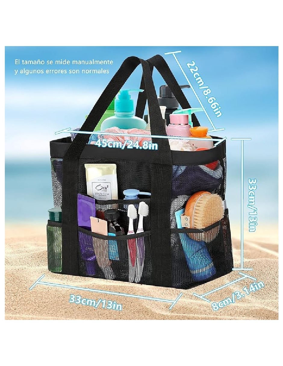 Bolsa de malla casual Genérica Bolsas de Playa