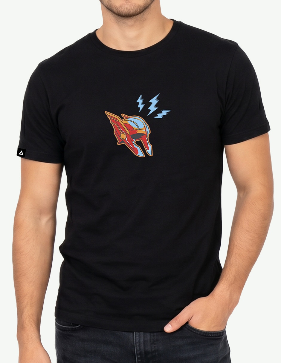 Playera disney marvel urbano cuello redondo para hombre