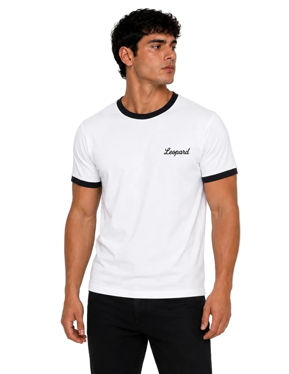 Set playera/playera ringer work dept cuello redondo para hombre