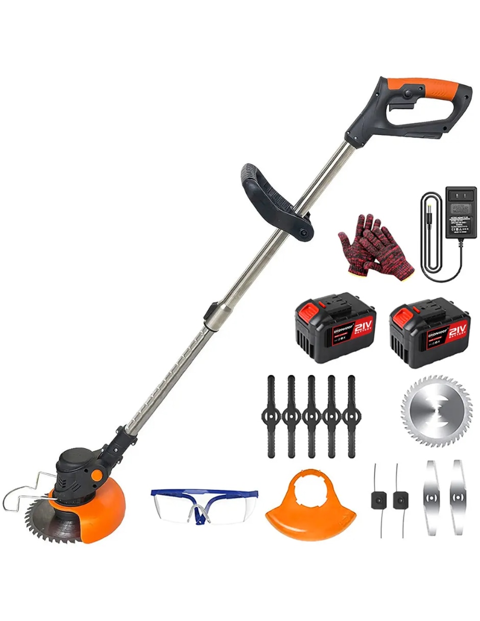 Desbrozadora batería recargable de disco