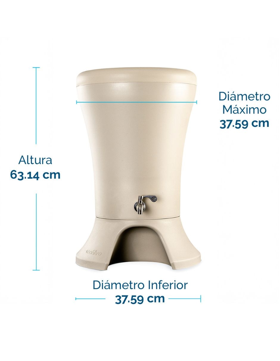 Purificador, dispensador y filtro de agua Ecofiltro Mazari