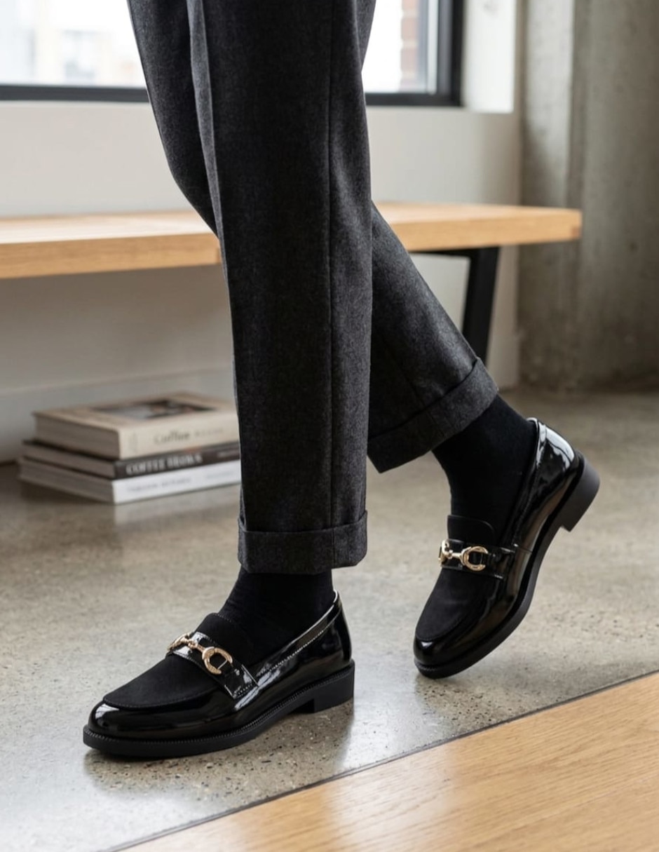 Zapato de charol para mujer 5