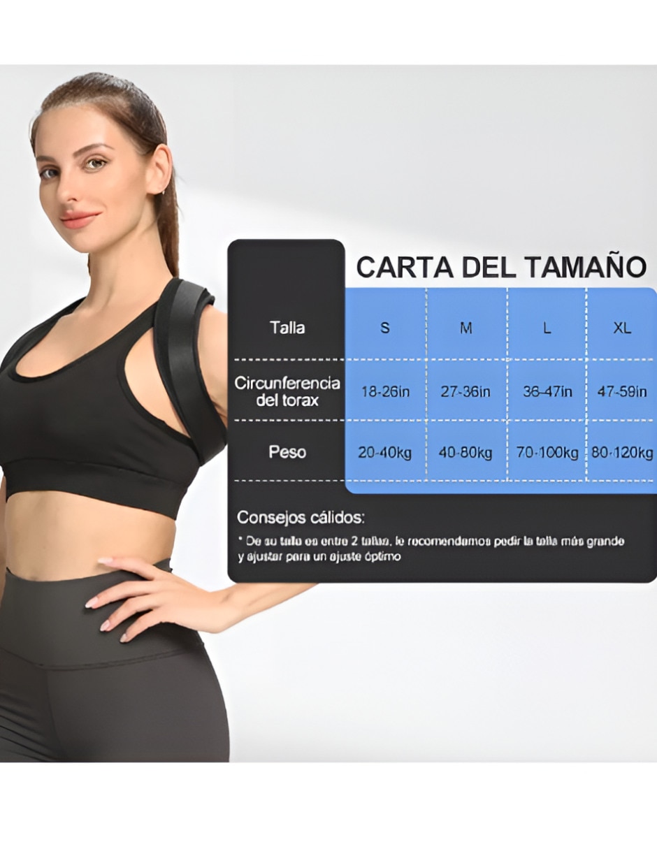 Faja para postura unisex 4