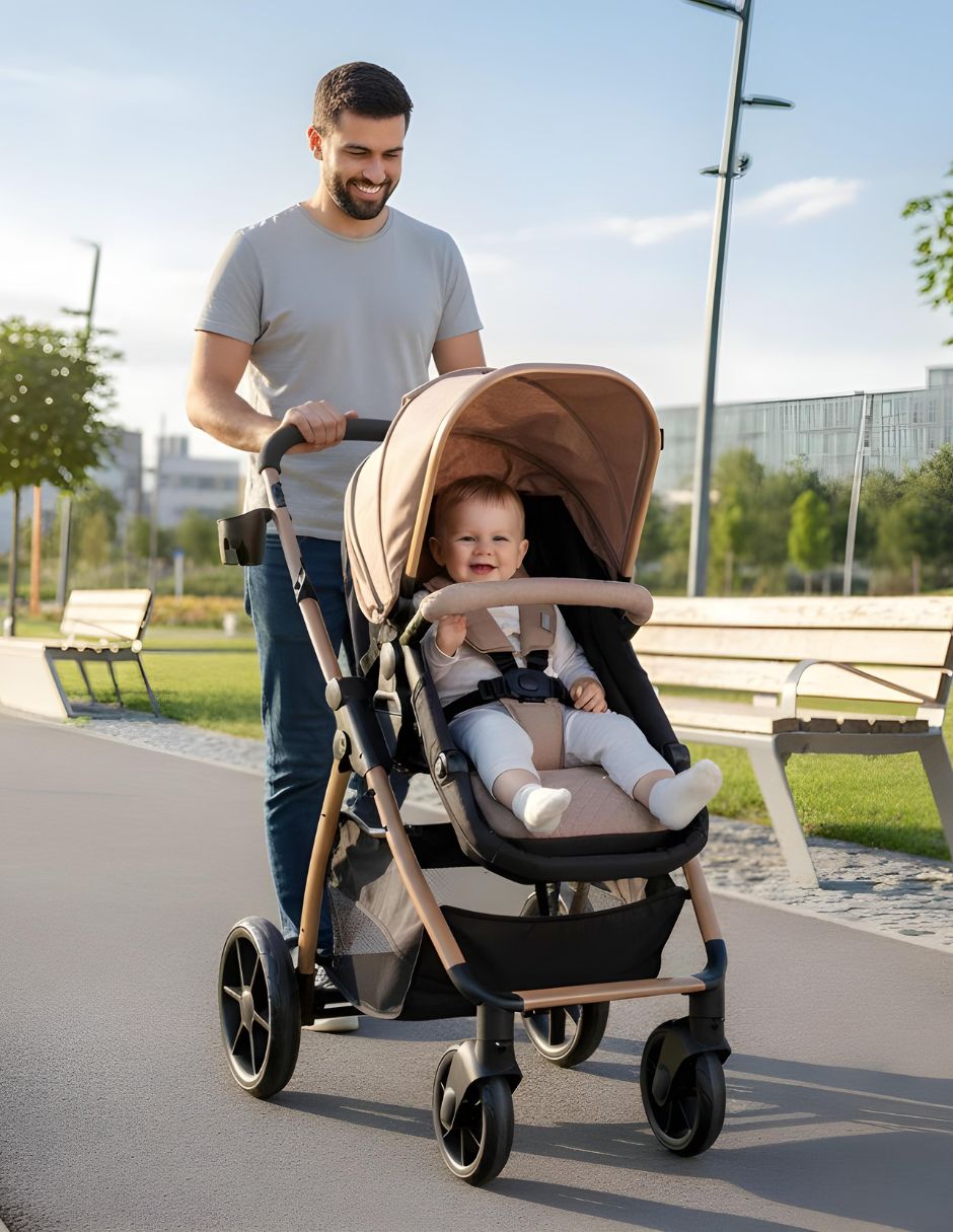 Carriola con portabebé Gamma LX plegable 8