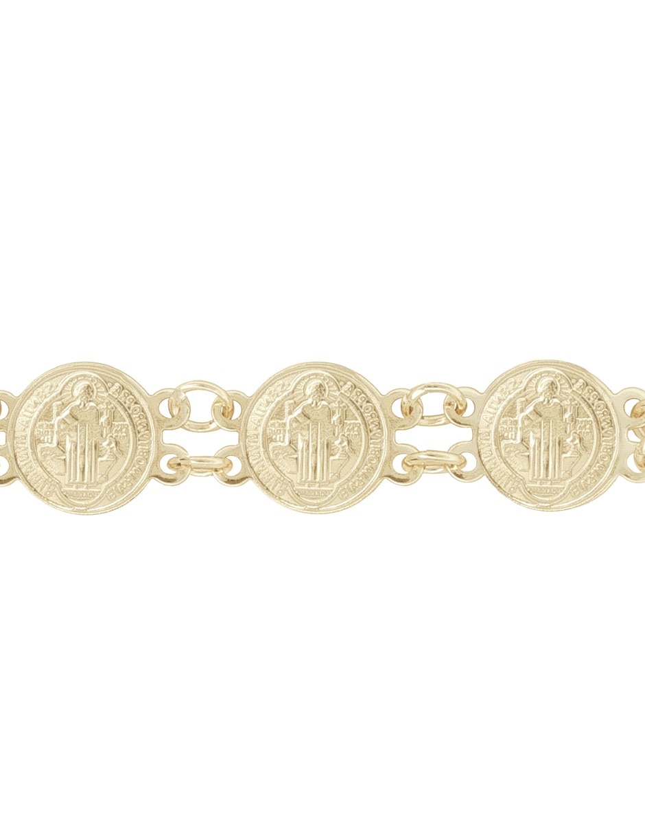 Pulsera Horoz 18 K con acabado chapa de oro