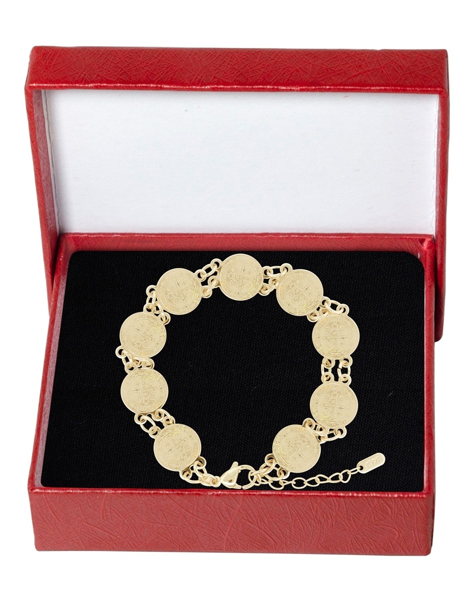 Pulsera Horoz 18 K con acabado chapa de oro