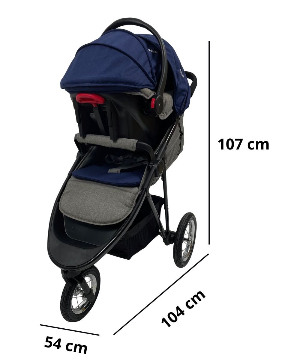 Carriola con portabebé Fox Light Prinsel plegable
