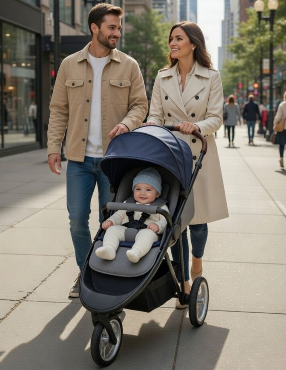 Carriola con portabebé Fox Light Prinsel plegable