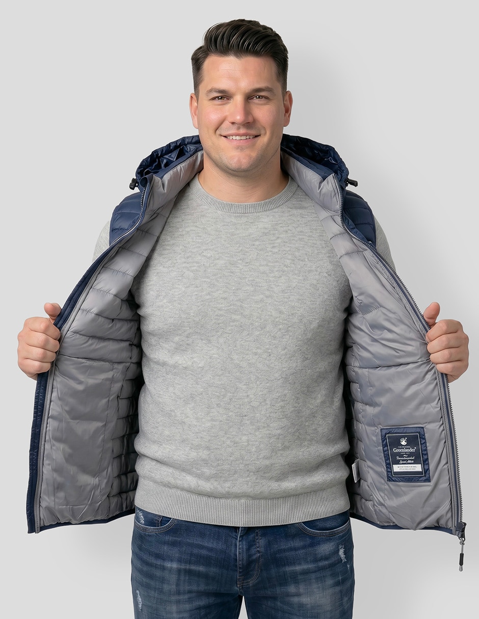 Chaleco con bolsillos para hombre 4