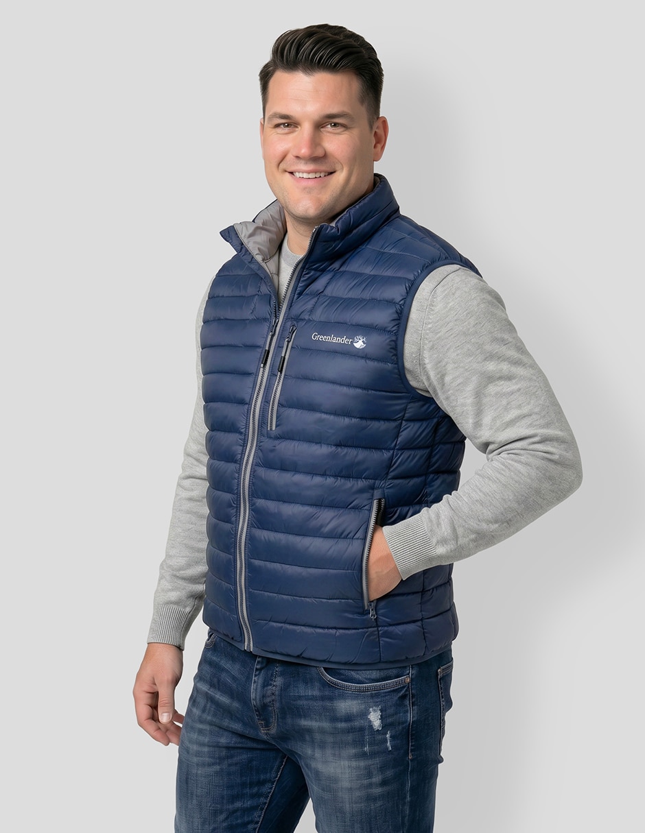 Chaleco con bolsillos para hombre 5