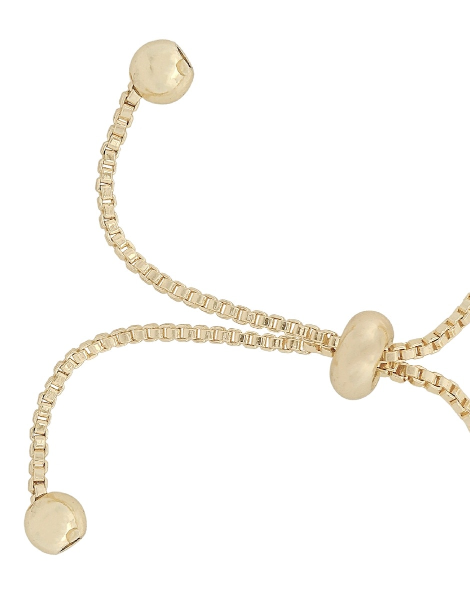Pulsera Horoz 18 K con acabado chapa de oro