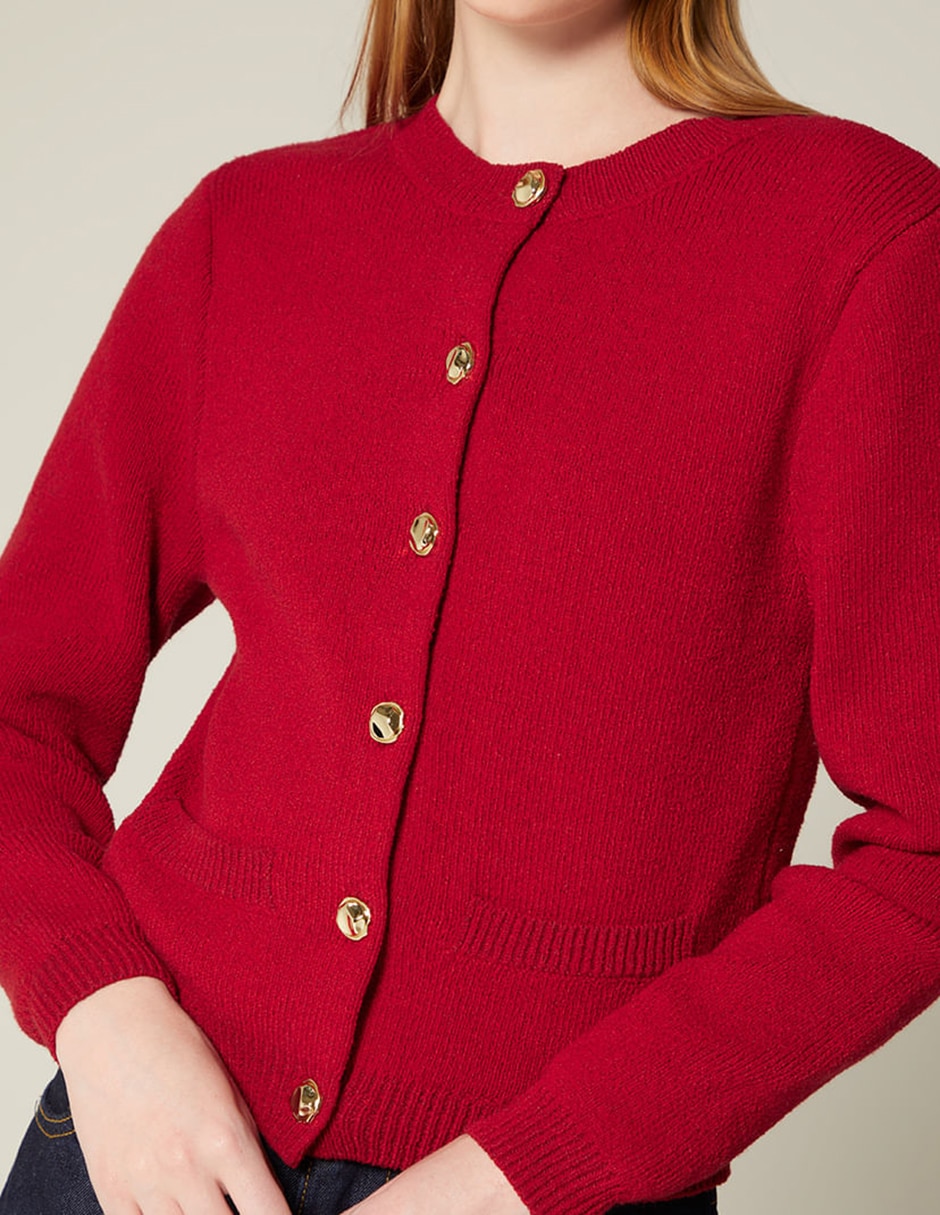 Suéter studio f cuello redondo para mujer