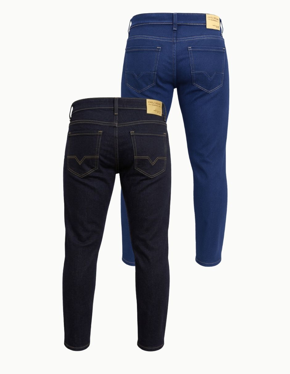 Jeans slim Chb Chili Beans Clothing Co. diferentes diseños para hombre