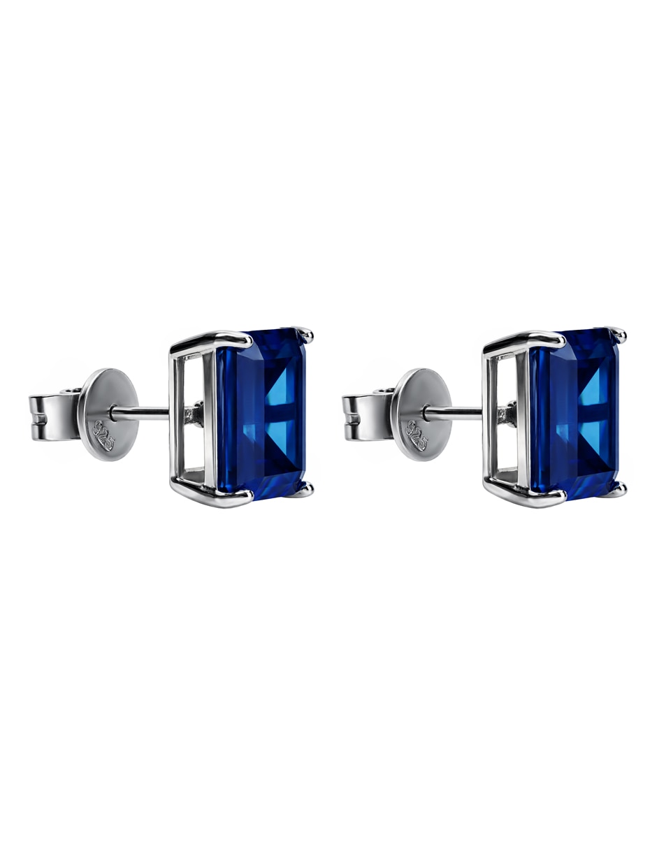 Broqueles Gladkova Joyería de plata P 925 zafiro
