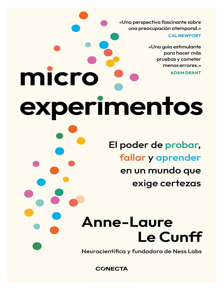 Libro Microexperimentos: El poder de probar fallar y aprender de Anne Laure