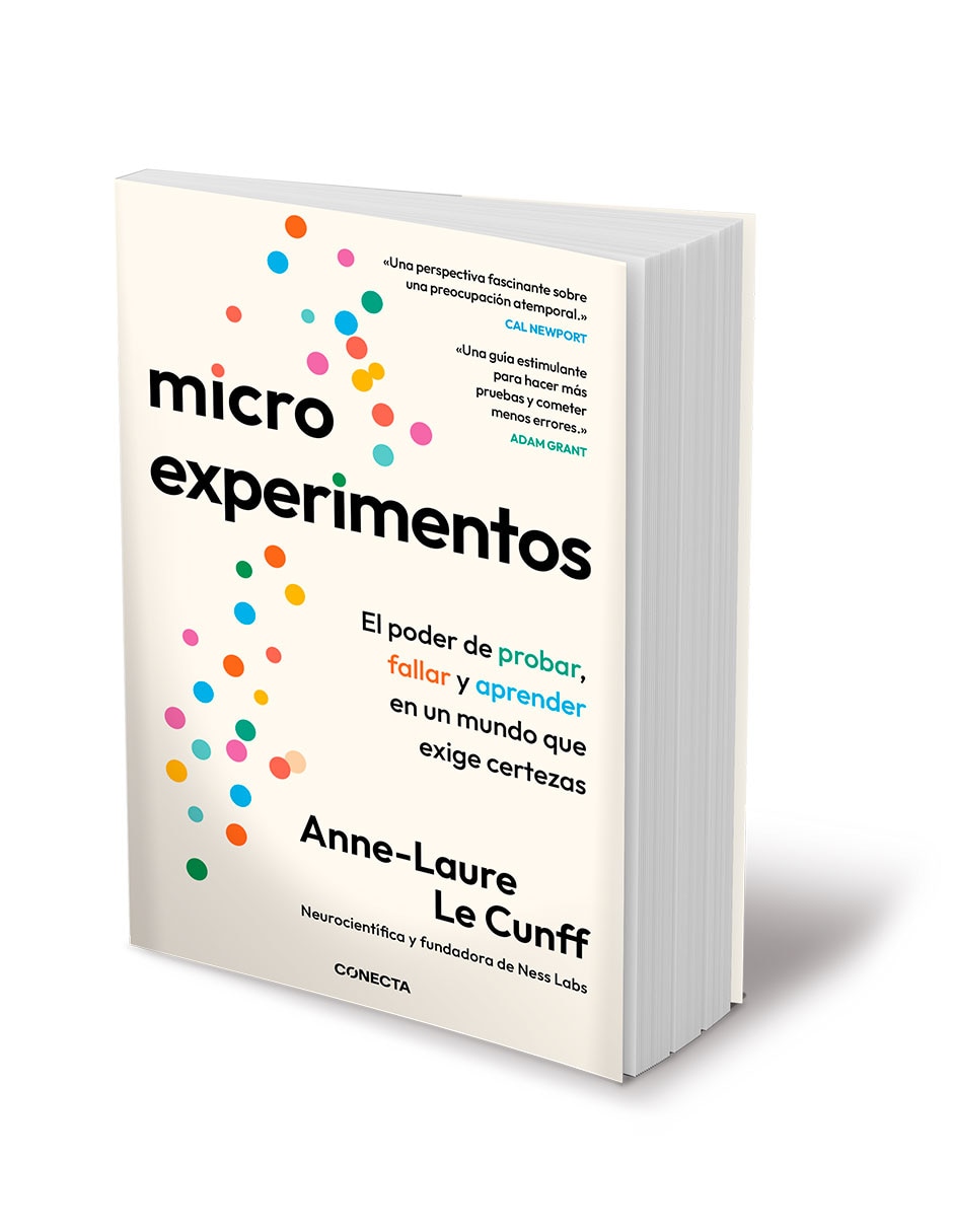 Libro Microexperimentos: El poder de probar fallar y aprender de Anne Laure
