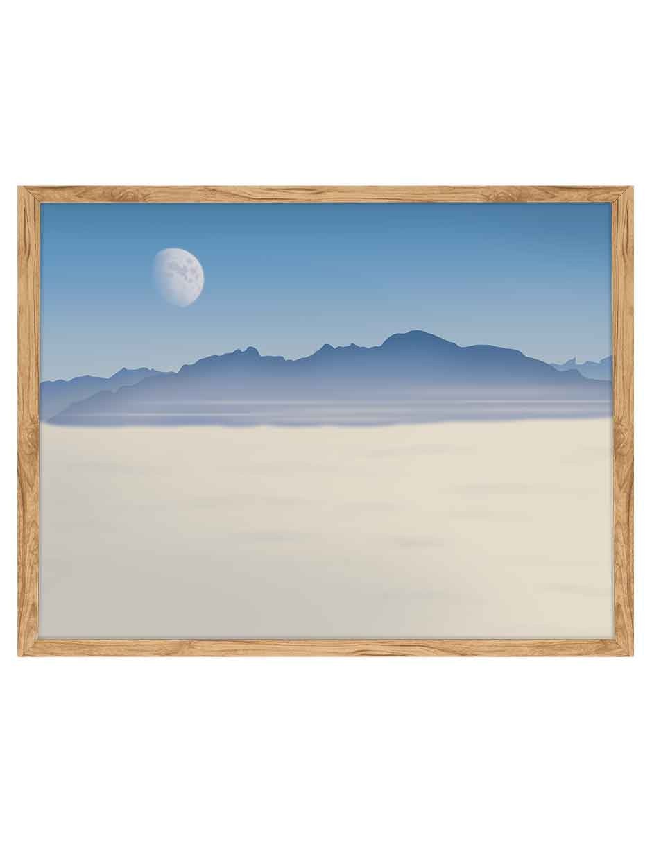 Cuadro decorativo Paisajes Ilustrados