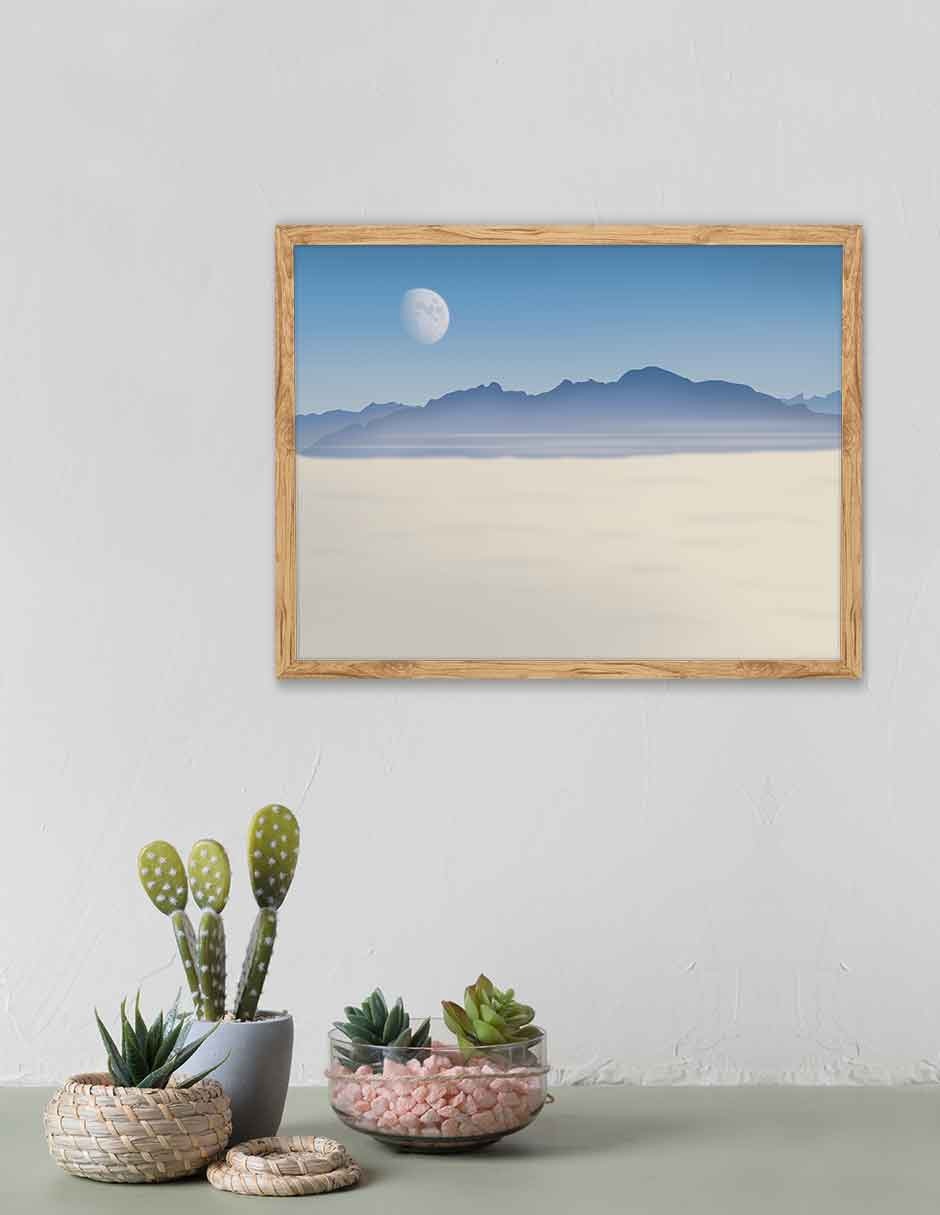 Cuadro decorativo Fábrica Galería Paisajes Ilustrados