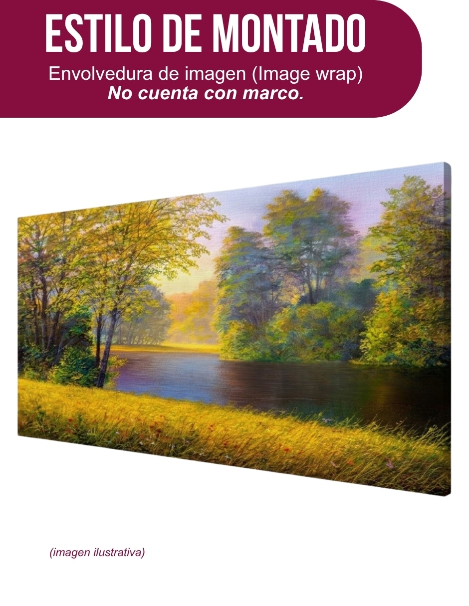 Cuadro decorativo Impresion Pradera 2