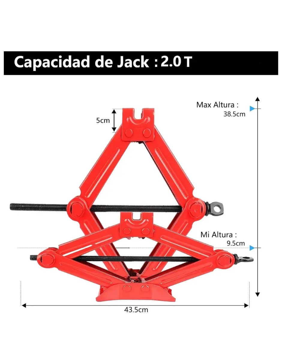 Gato de tijera Genérica de acero