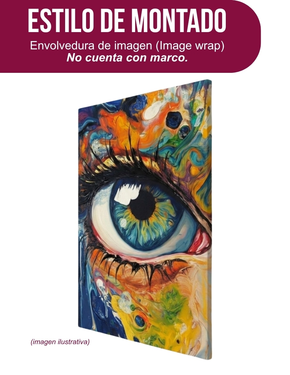 Cuadro decorativo Genérica Impresion Mirada al Alma