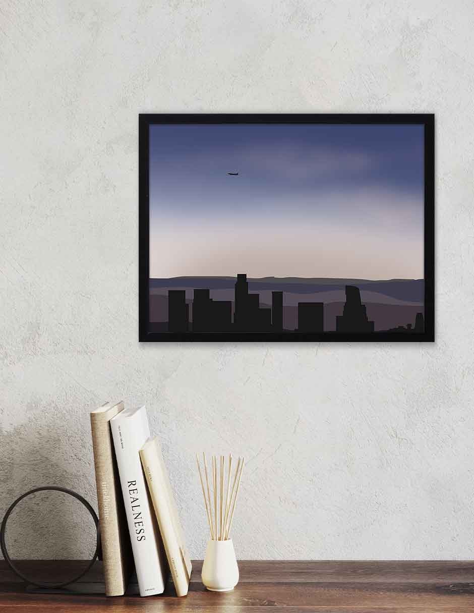 Cuadro decorativo Fábrica Galería PAISAJES ILUSTRADOS