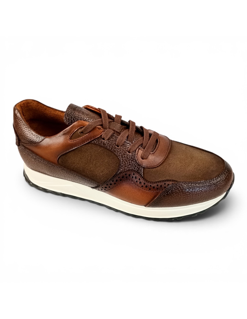 Tenis de piel nexus para hombre