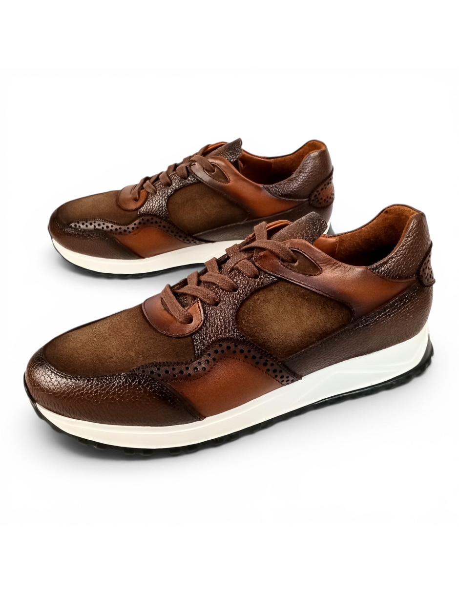 Tenis de piel nexus para hombre 5
