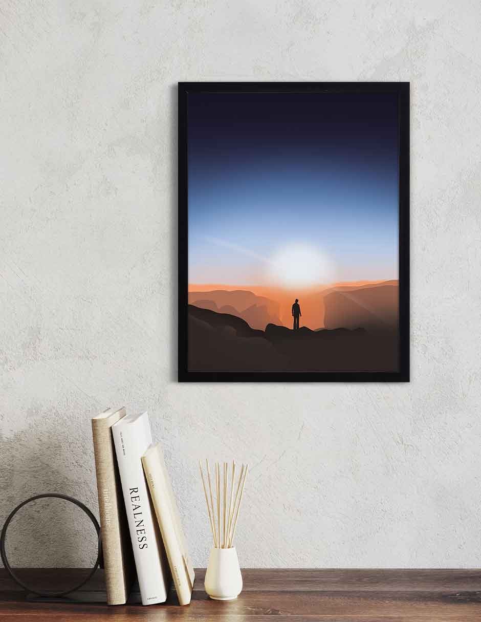 Cuadro decorativo Fábrica Galería paisajes ilustrados