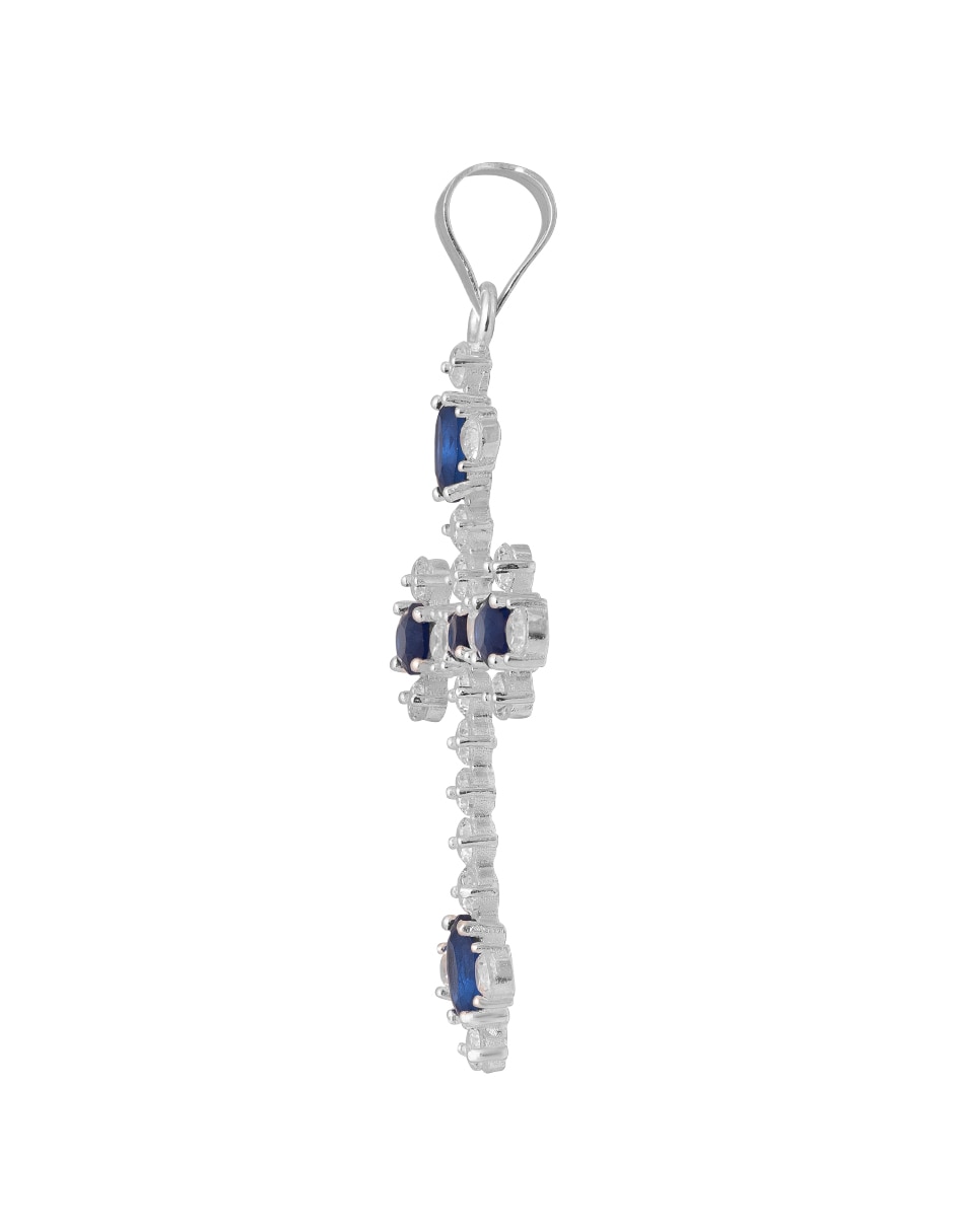 Dije de Cruz Unlimited By Ob de plata P 925 zirconia