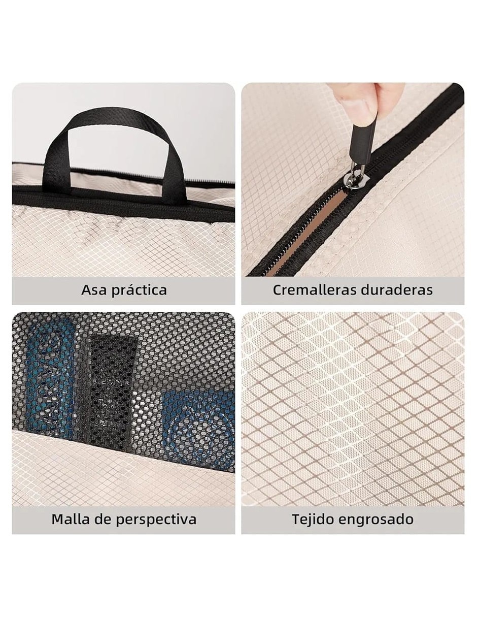 Set bolsa organizadora viaje Genérica