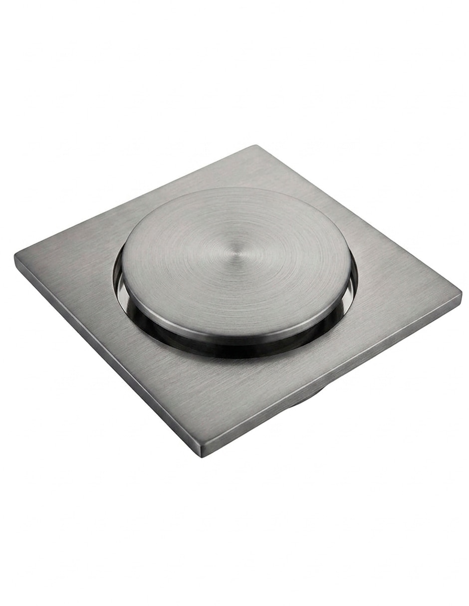 Charola Rubinett Coladera Push Up de acero inoxidable