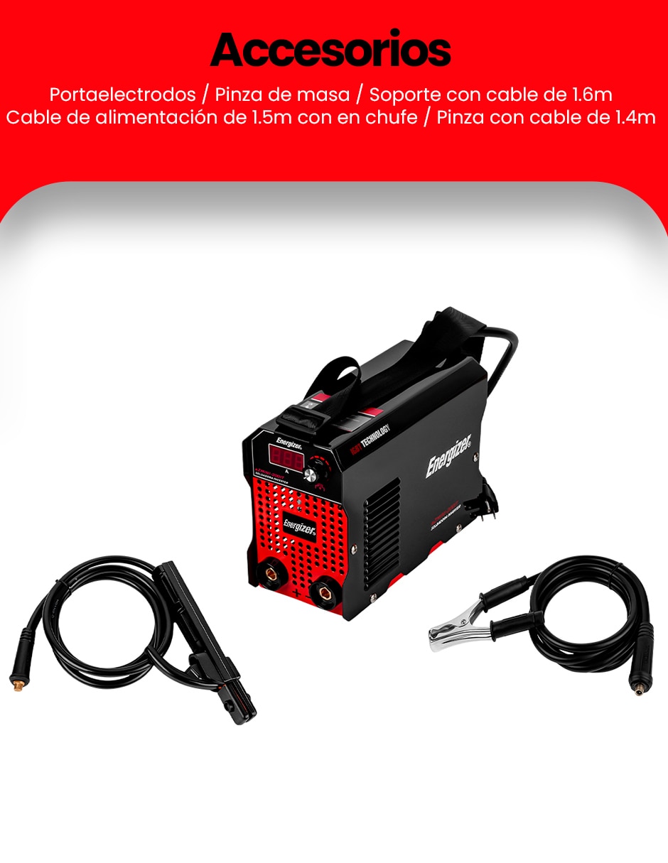 Soldadora Energizer EZMINI-200IT 200 A