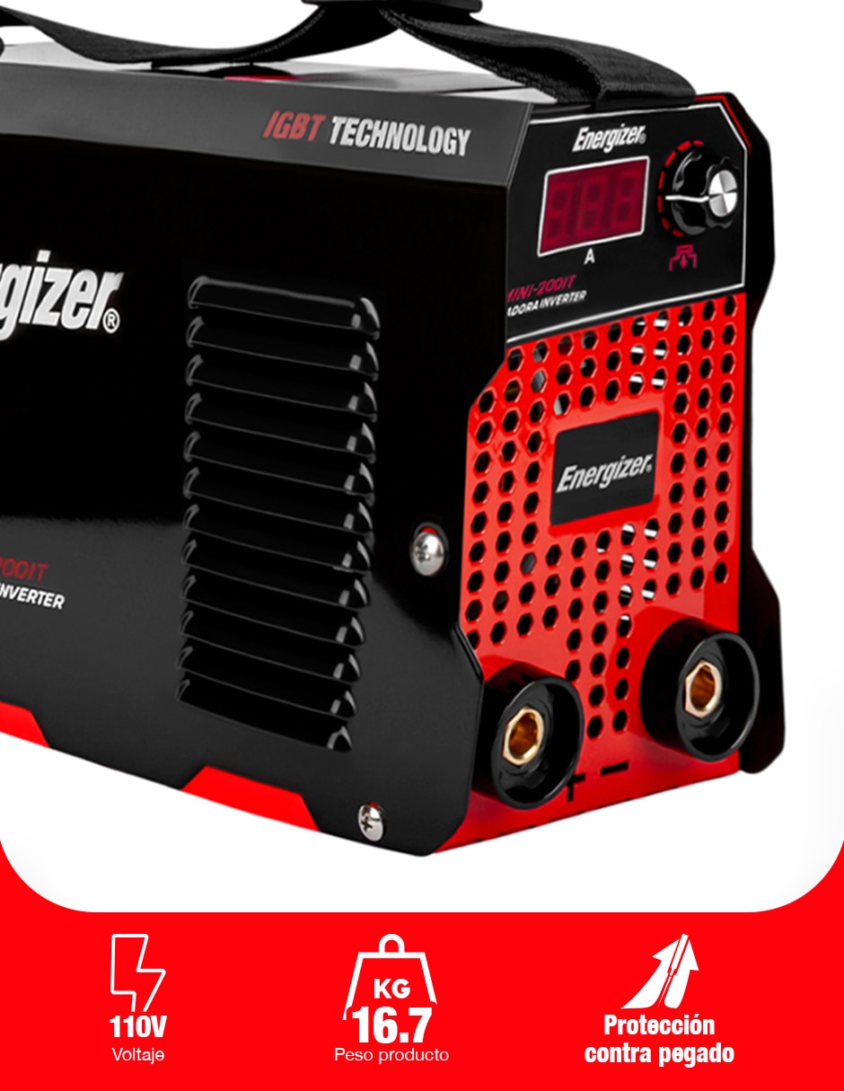 Soldadora Energizer EZMINI-200IT 200 A