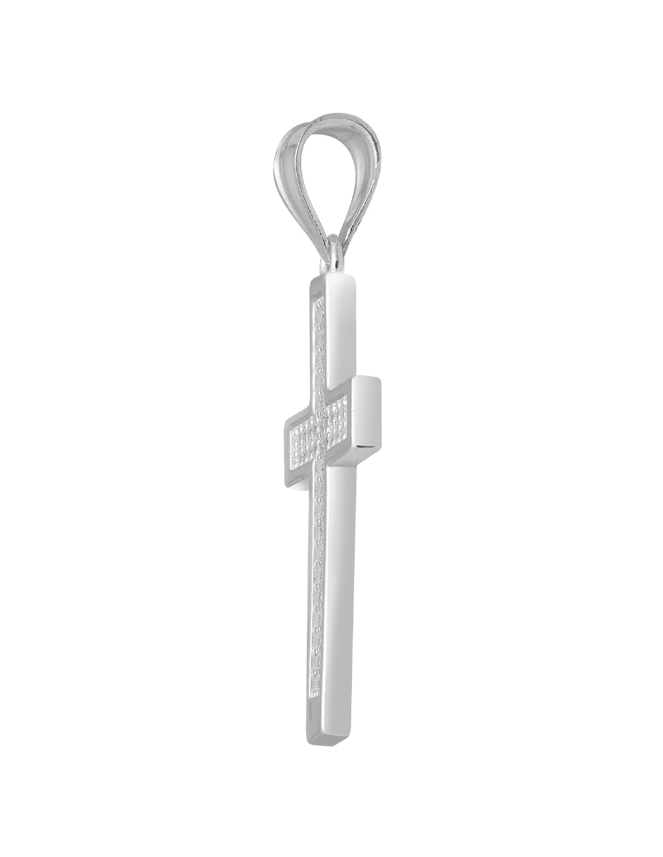 Dije de Cruz de plata P 925 4