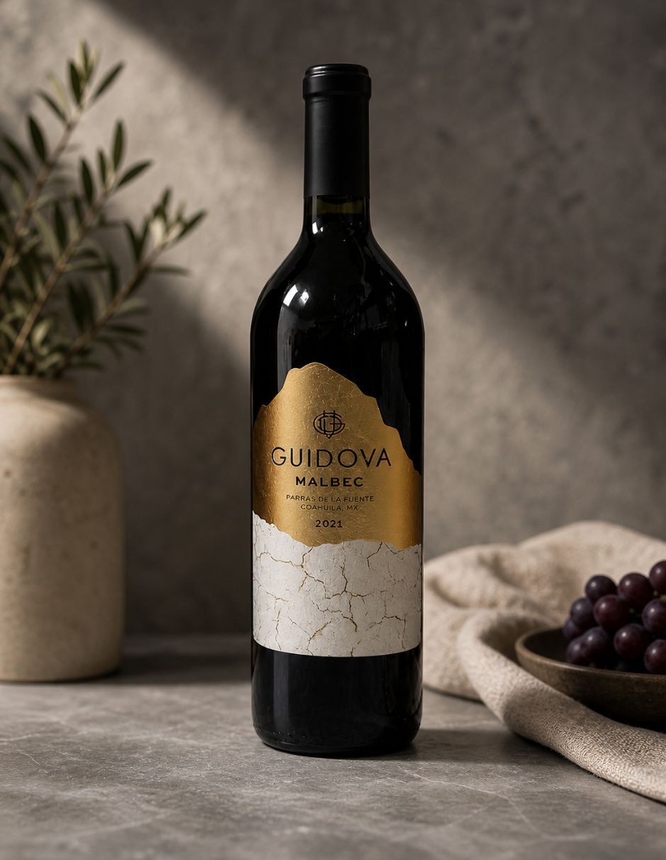 Vino tinto malbec Wineroots Malbec México 750 ml