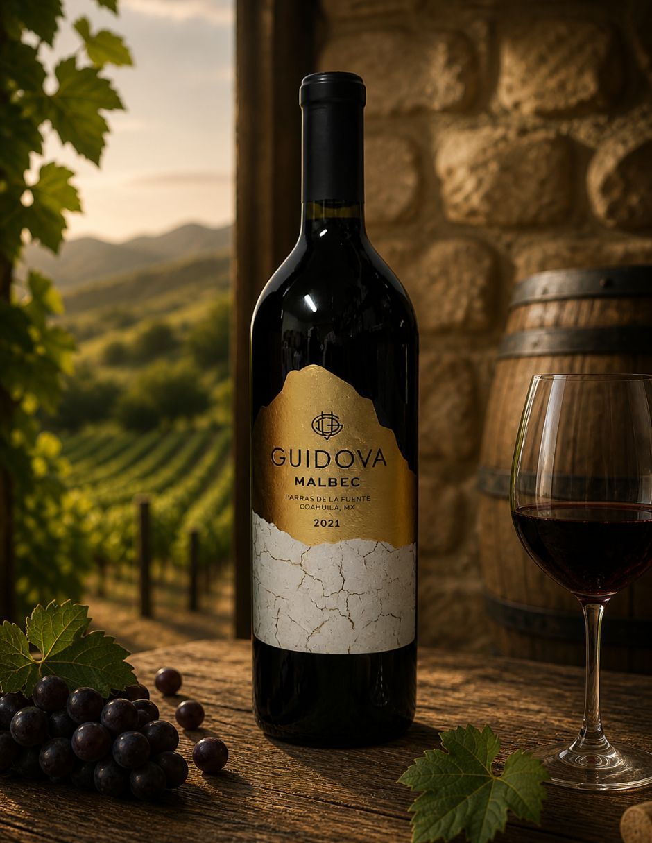 Vino tinto malbec Wineroots Malbec México 750 ml