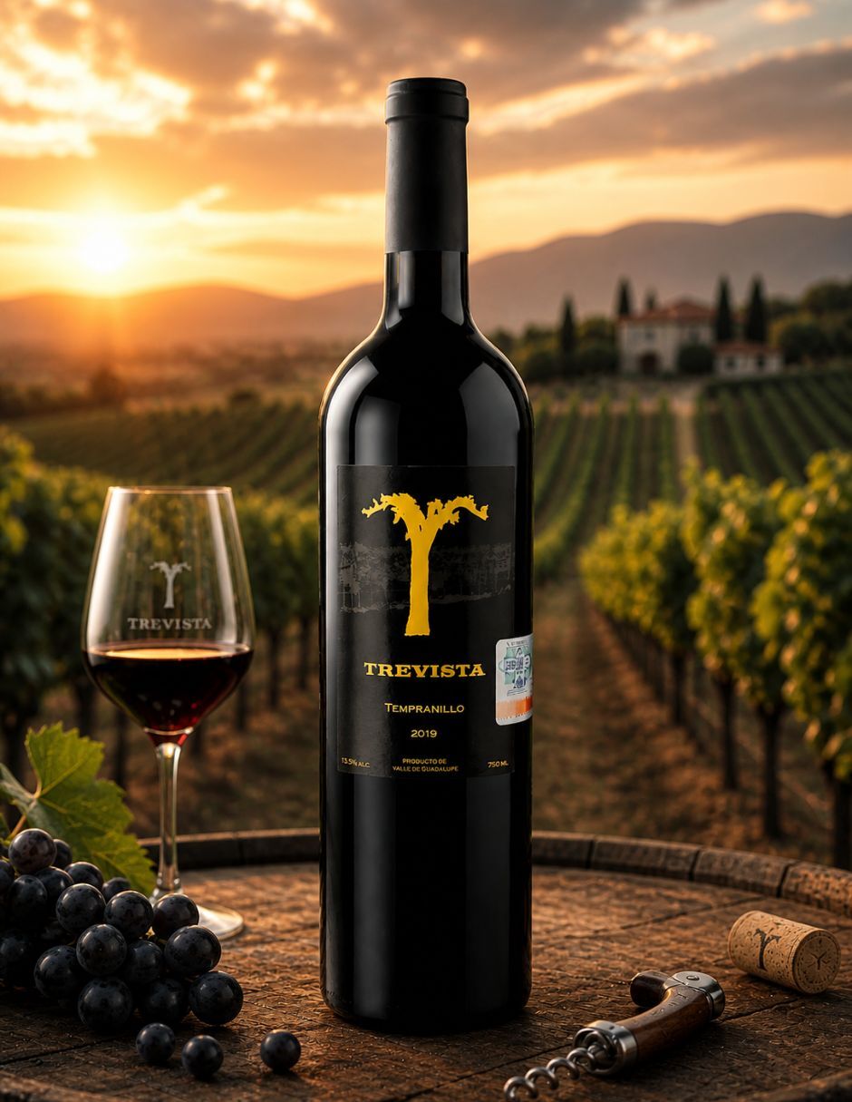 Vino tinto tempranillo Wineroots México 750 ml