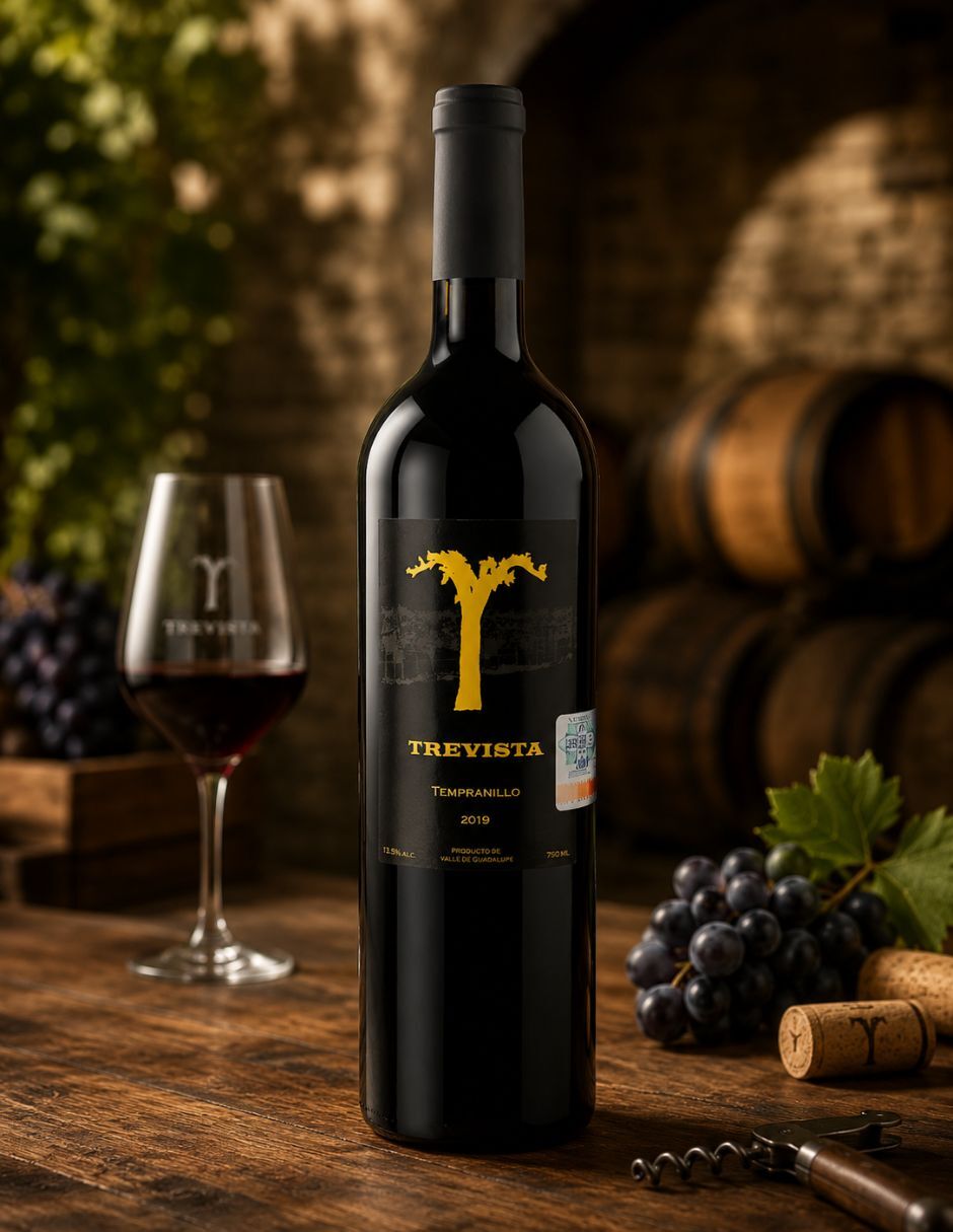 Vino tinto tempranillo Wineroots México 750 ml