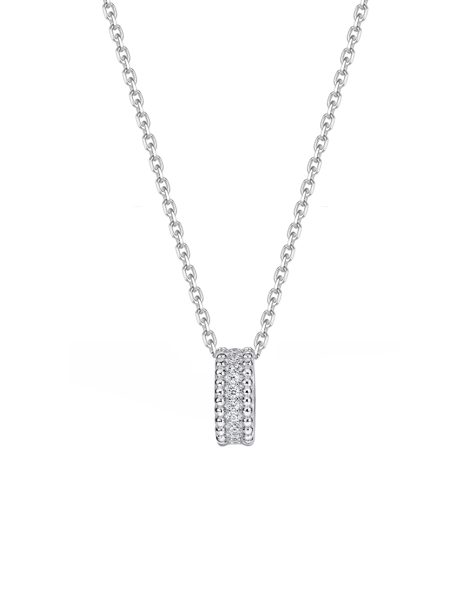 Collar con dije Gladkova Joyería de plata P 925