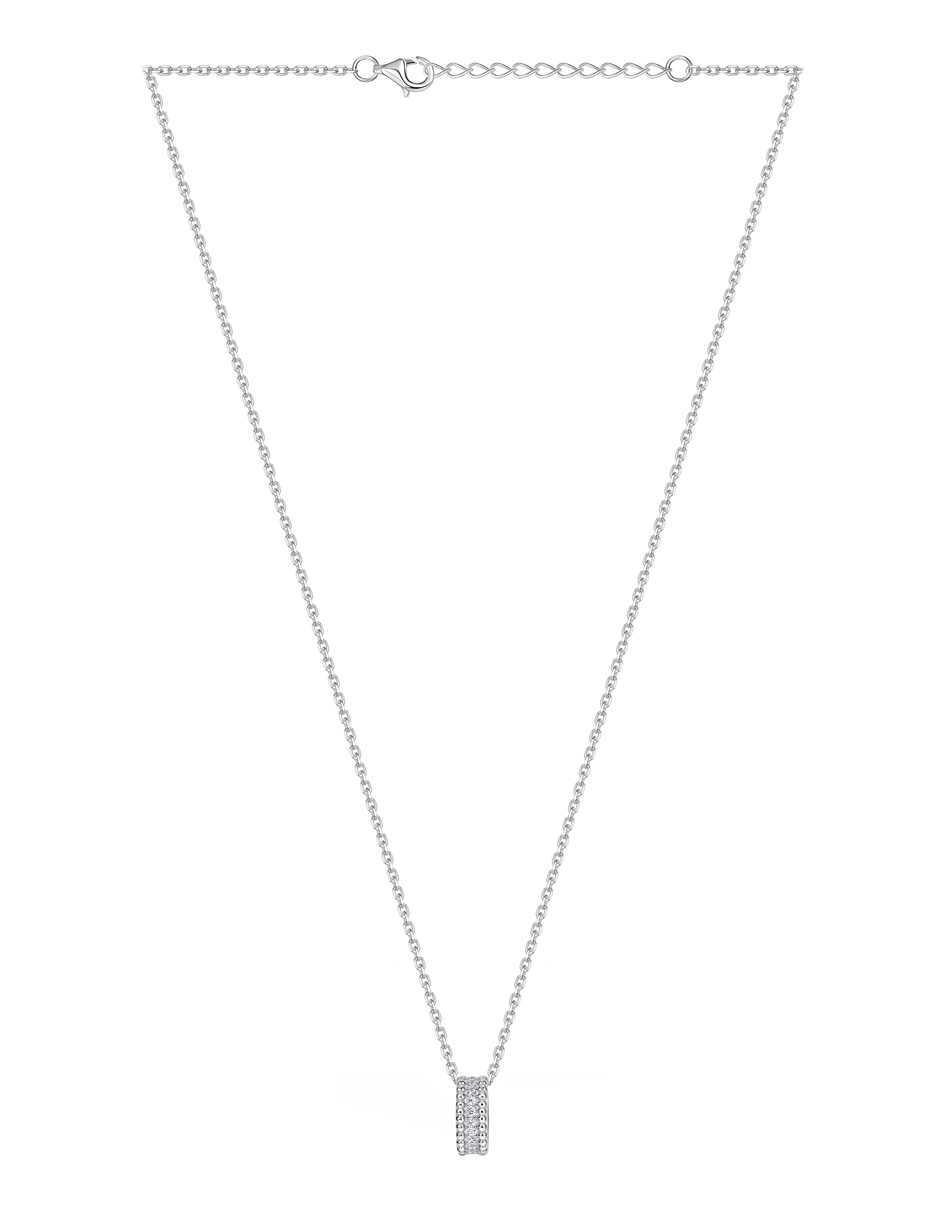 Collar con dije Gladkova Joyería de plata P 925