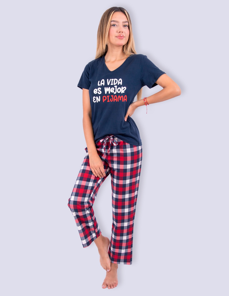 Conjunto pijama sin colección para mujer Conjunto pijama sin colección para mujer