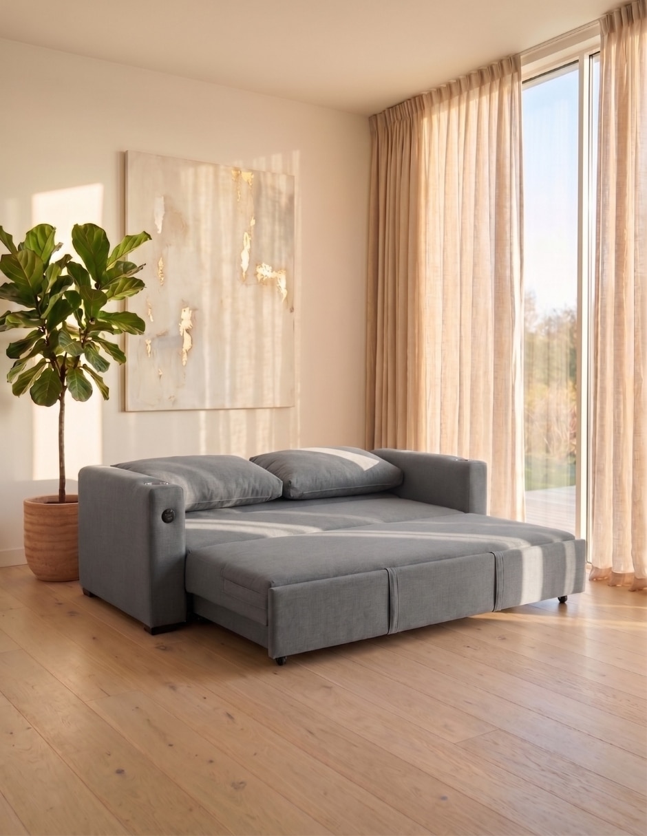 Sofá cama Mova Easy Living de poliéster