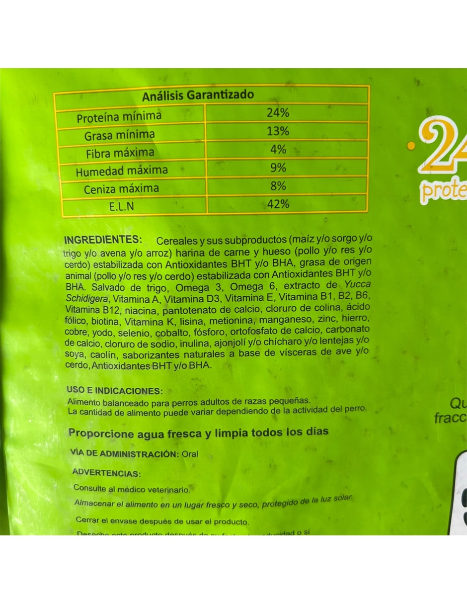 Chapetes de carne para perro etapa adulto contenido individual piezas