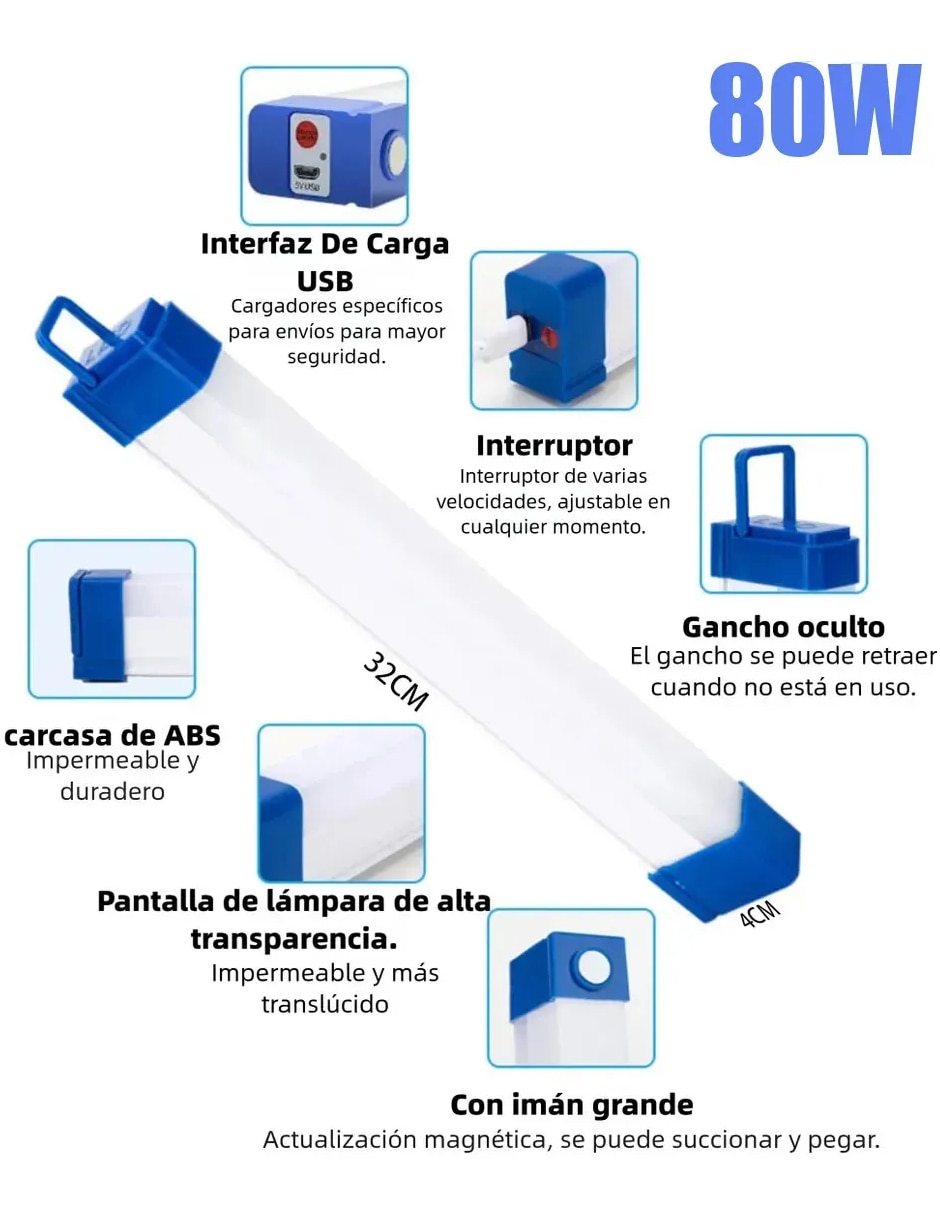 Set lámparas led 2