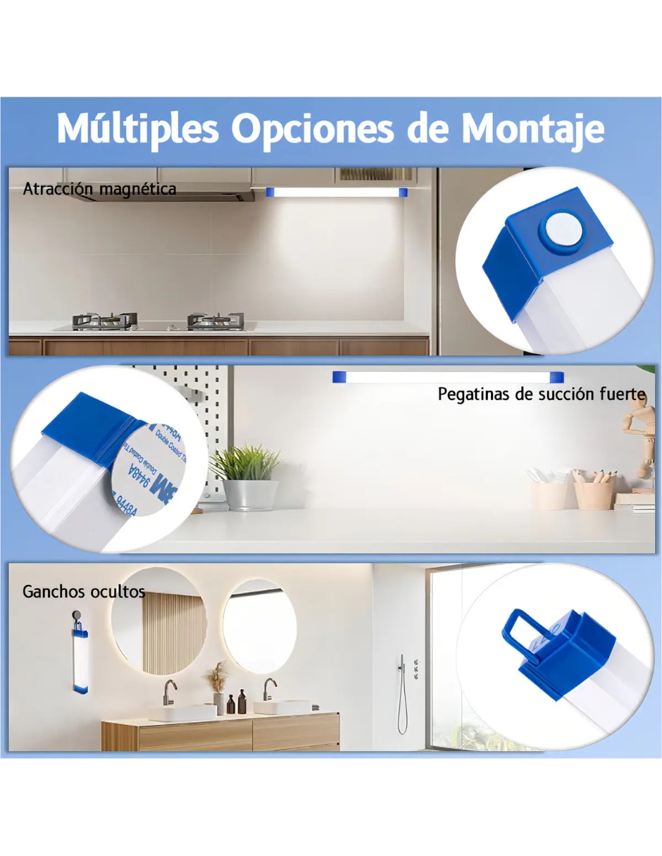 Set lámparas led 3