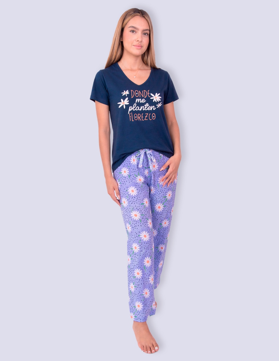 Conjunto pijama twins para mujer