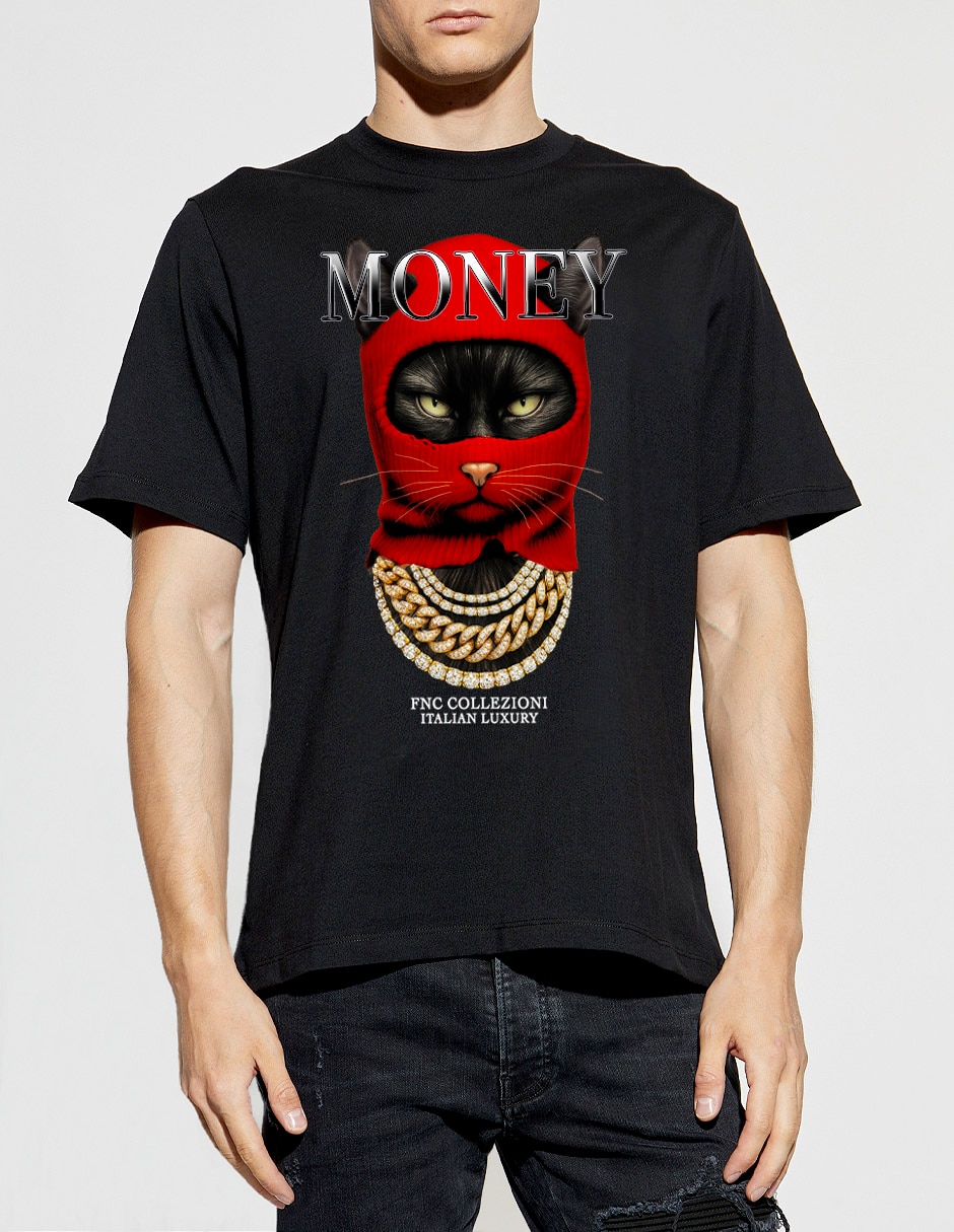 Playera money cuello redondo para hombre
