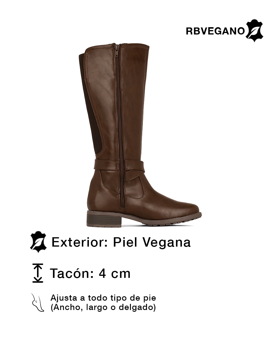 Bota abajo de la rodilla rbvegano para mujer 3